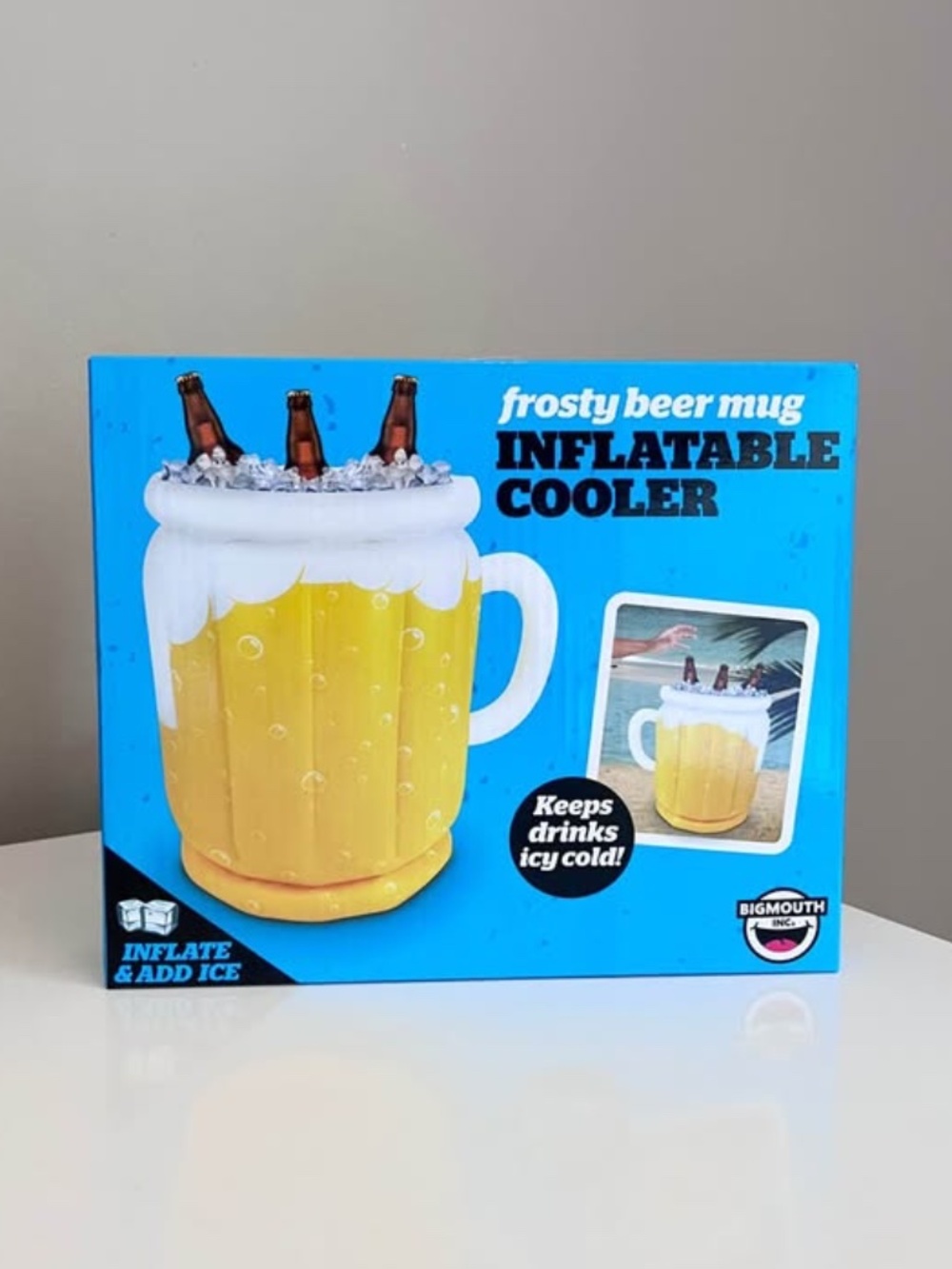 Inflatable Drink Cooler Summer Pool Accessory